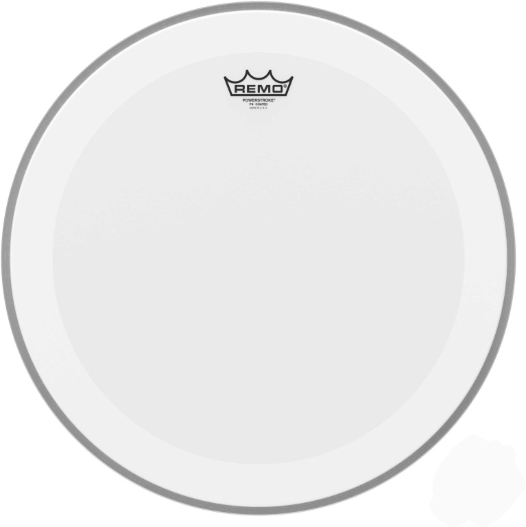 Peau Powerstroke 4 sablée 18" avec double pli pour grosse caisse