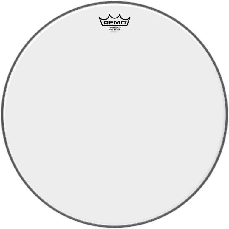 Peau Powermax Ultra White 18" pour grosse caisse de parade