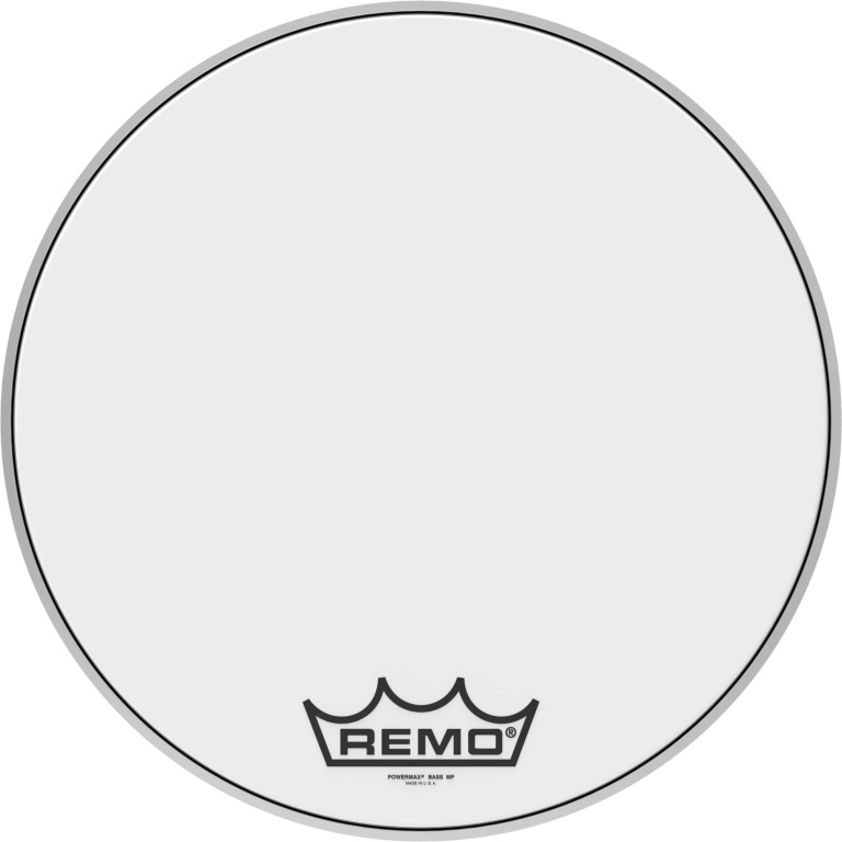 Peau Powermax Ultra White 20" pour grosse caisse de parade