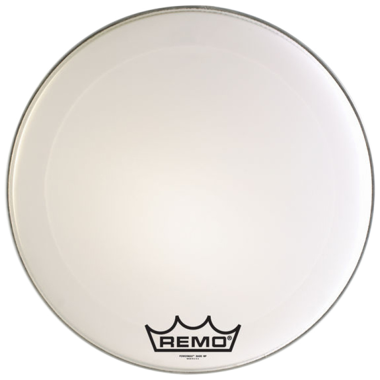 Peau Powermax 2 Ultra White 16" pour grosse caisse de parade