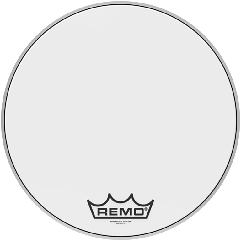 Peau Powermax 2 Ultra White 20" pour grosse caisse de parade