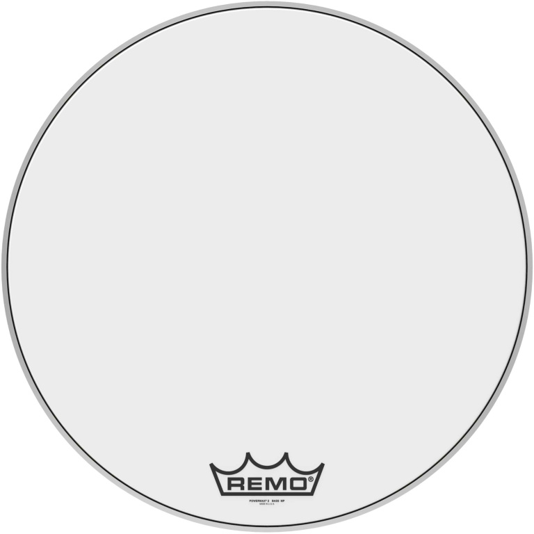 Peau Powermax 2 Ultra White 26" pour grosse caisse de parade