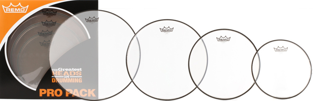 Pro Pack (Ambassador transparente 10", 12", 14", 16")