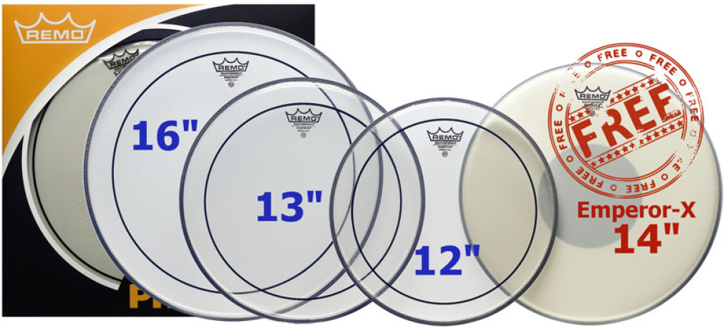 ProPack (Pinstripe transparente 12", 13", 16"+ BX-0114-00 gratuite