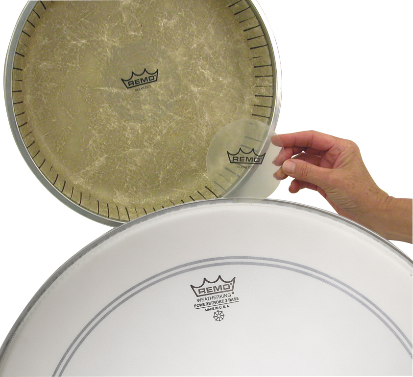 Etouffoir "sound control" transparent 4" (2 pièces)