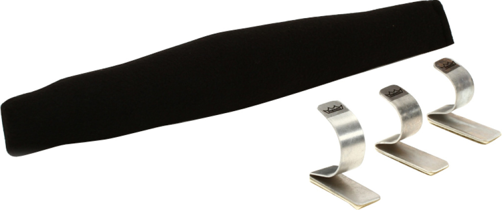 Etouffoir "Weckl" réglable 18" pour peau de grosse caisse