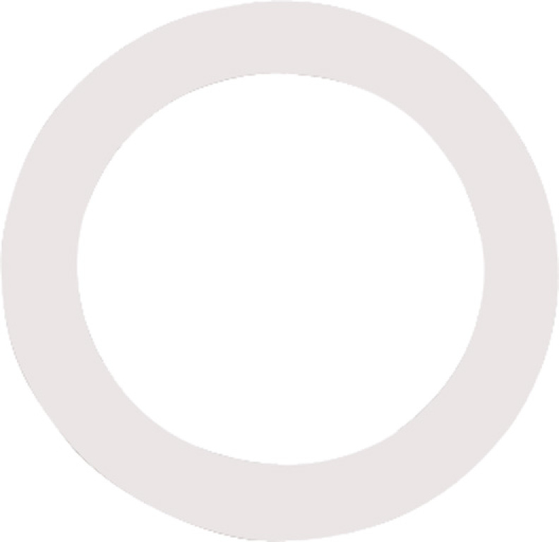 Renfort DynamO de 5,5" pour évent de décompression de grosse caisse, blanc