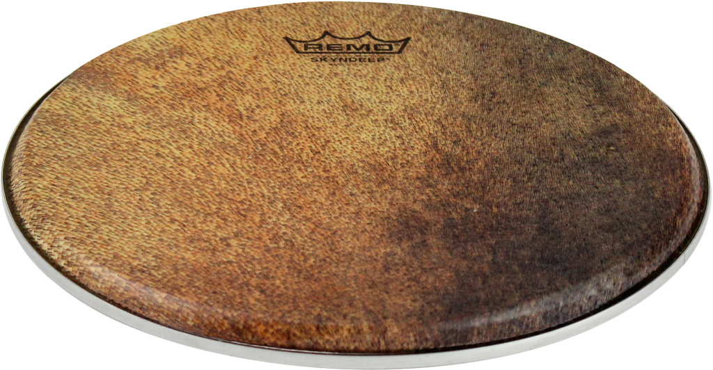 Peau Skyndeep 10" Thin pour pandeiro, motif goat brown