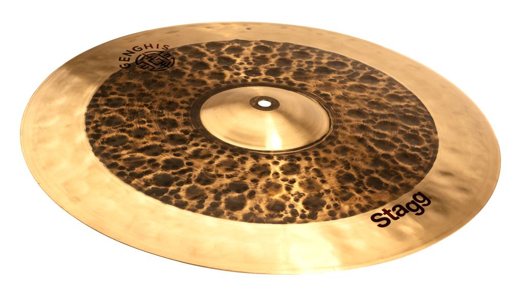 Cymbale Genghis medium crash 19", série Duo