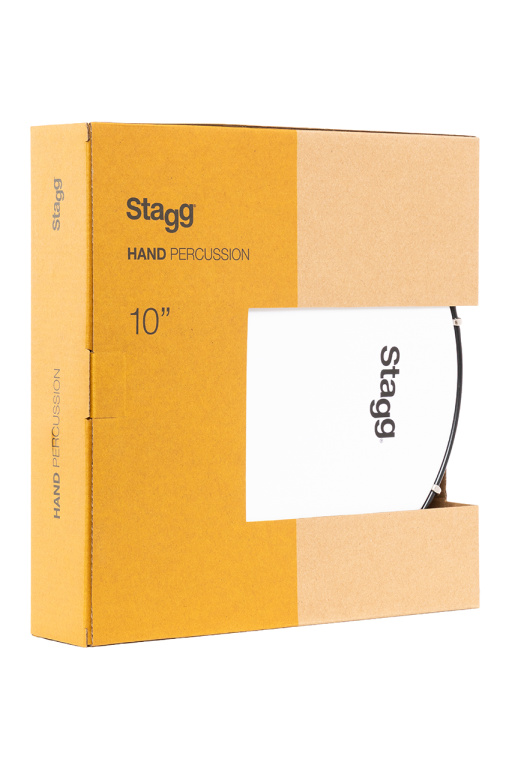 Tambourin accordable en plastique 10" avec 1 rangée de cymbalettes