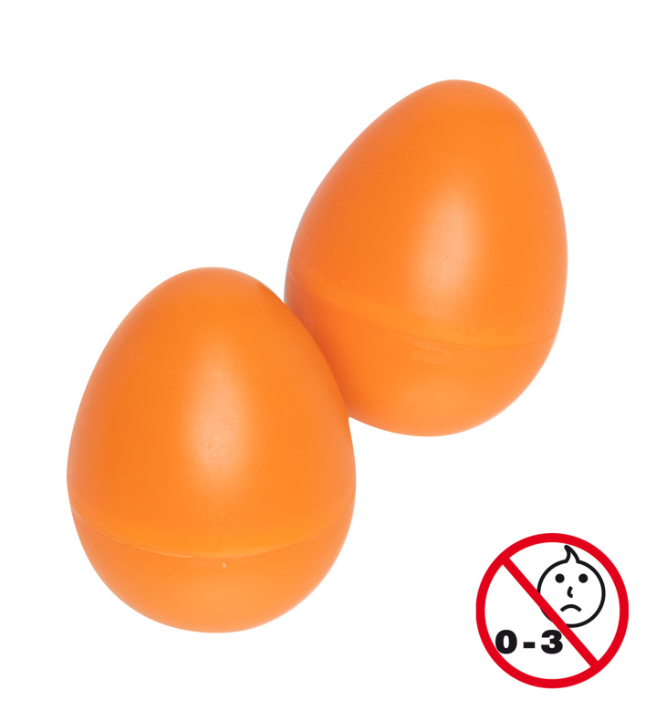 Paire de Egg Shakers en plastique