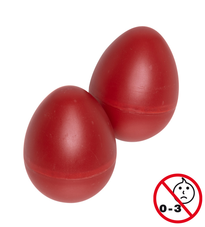 Paire de Egg Shakers en plastique