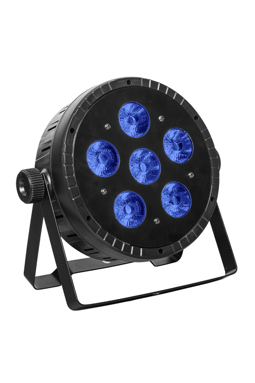 Projecteur ECOPAR 6 LightTheme™ équipé de 6 LED RGBWA (5 en 1) de 10 watts