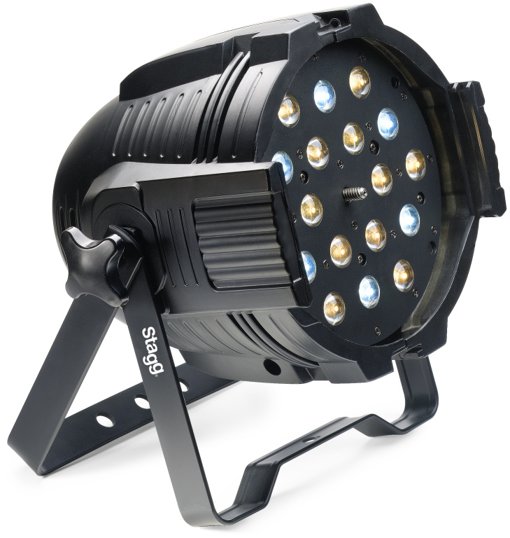 Projecteur à LED, 18 x 3W LED blanches, 6 froides et 12 chaudes