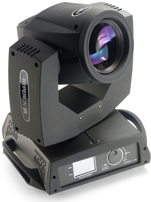 Projecteur lyre Hyperion 5R avec lampe Philips 5R et angle de diffusion de 0°