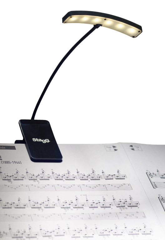 Lampe LED multifonction à pince, à poser ou à fixer