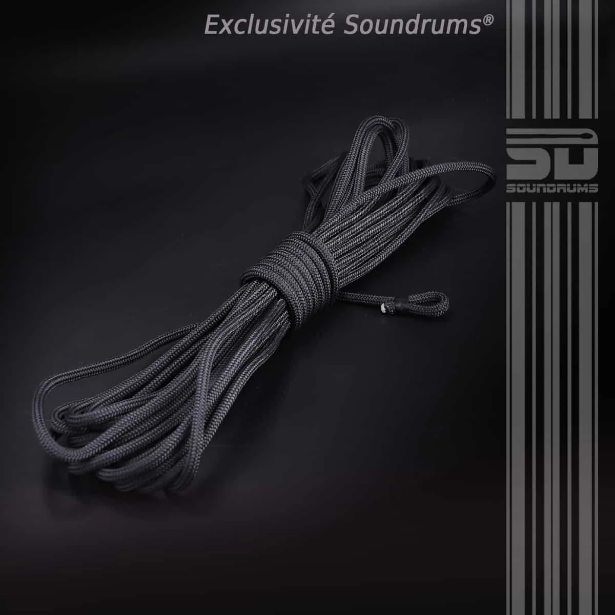 Cordage de tambour haut de gamme - Noir