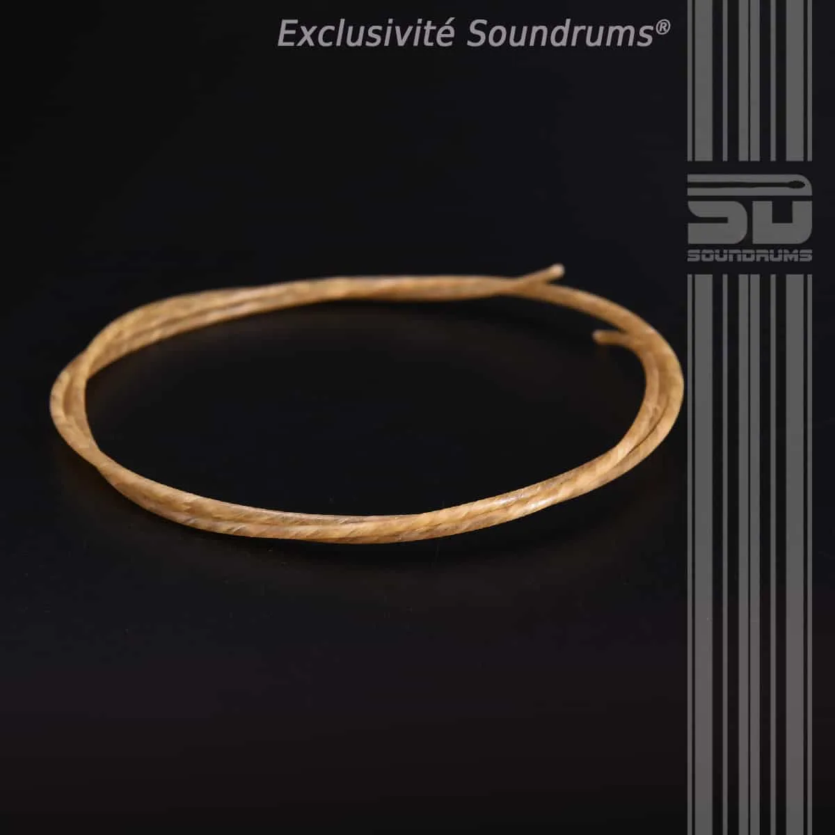 Timbre BOYAU naturel - Gros - Longueur 1,10 m Soundrums