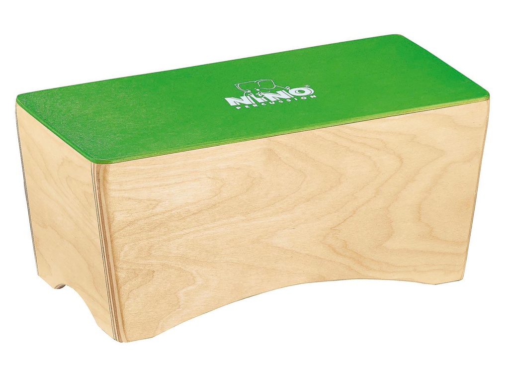 BONGOS CAJON NINO NATUREL/VERT