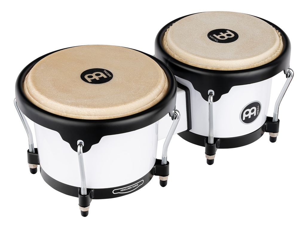 BONGOS MEINL ABS 6.5/7.5" BLANC