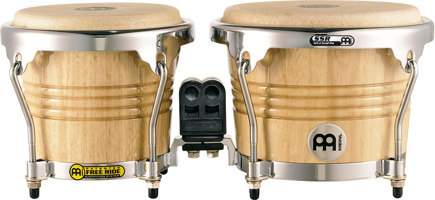 BONGOS MEINL BOIS 6.75/8" NATUREL