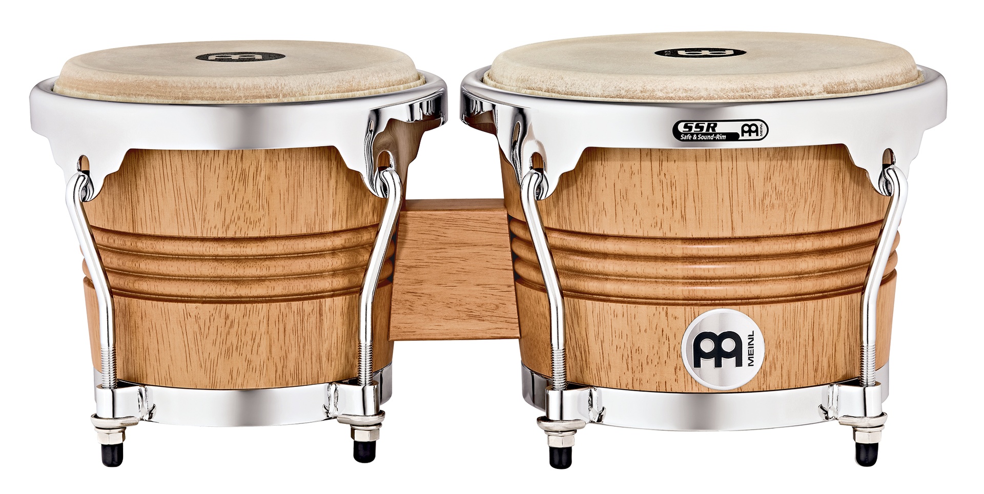 BONGOS MEINL BOIS 6.75/8" NATUREL SATINE