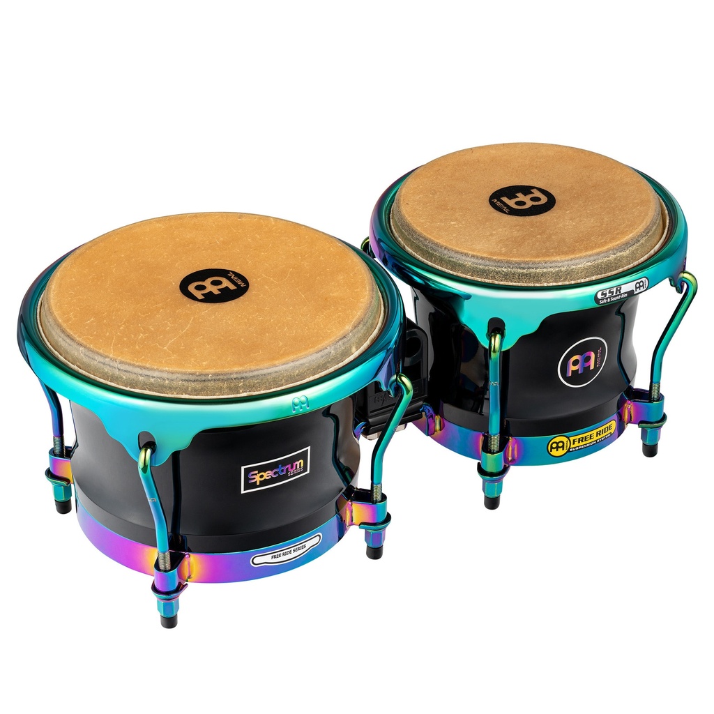 BONGOS MEINL SPECTRUM  NOIR