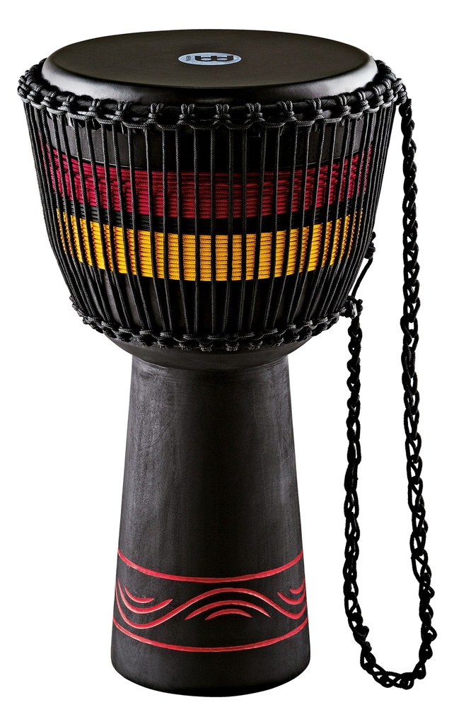 DJEMBE MEINL EARTH 13" NOIR ROUGE JAUNE