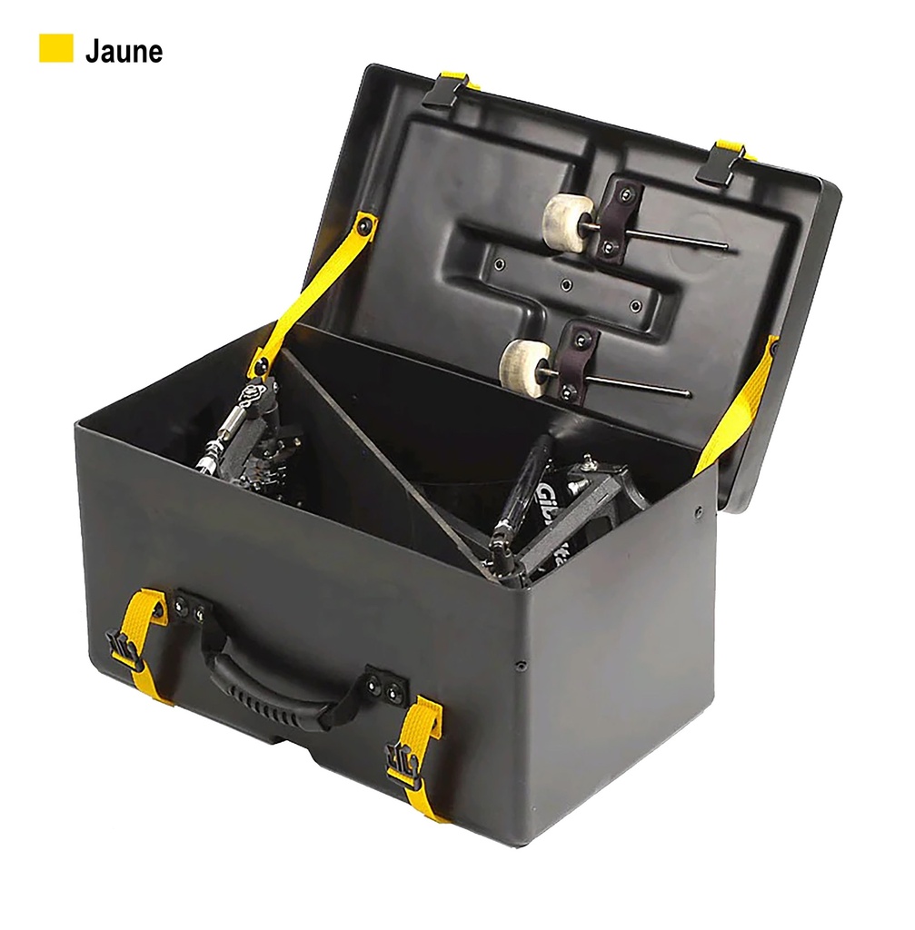 ETUI HARDCASE PEDALE GC DOUBLE JAUNE