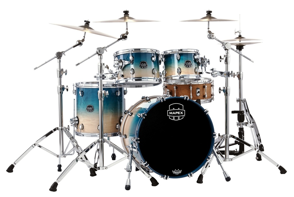 MAPEX SATURN 4 FUTS AQUA FADE