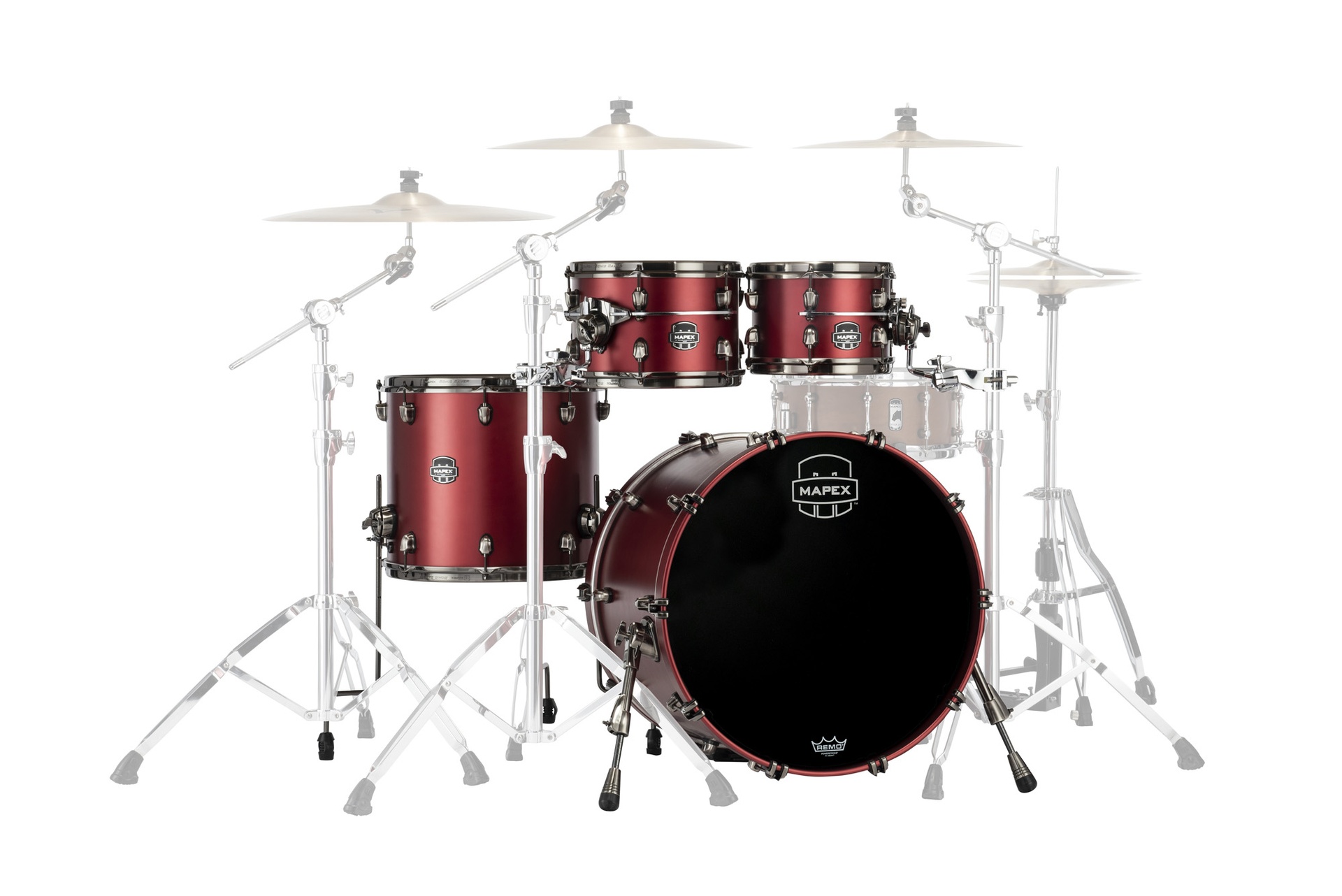 Batterie MAPEX Saturn evo 4 futs tuscan red Rock - GC22