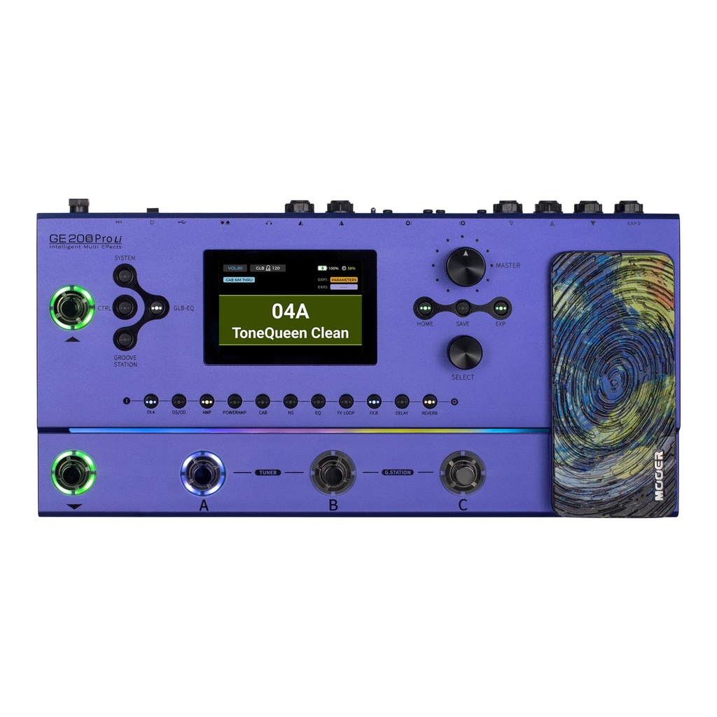 MULTI EFFETS MOOER GE200 PRO LI
