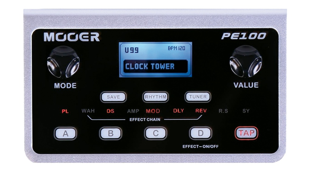 MULTI EFFETS MOOER PE100