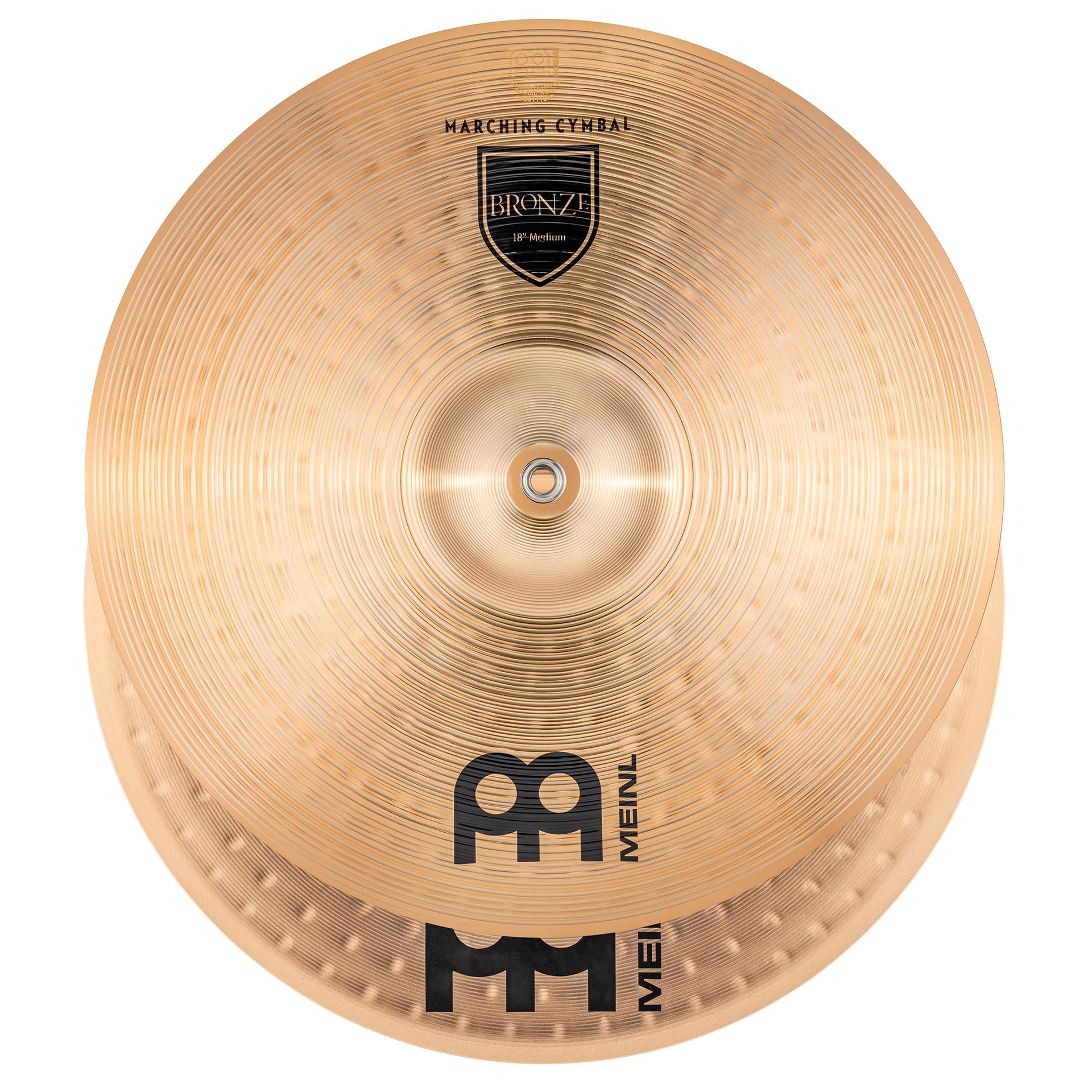 PAIRE CYMBALES MEINL MARCHING STUDENT 18