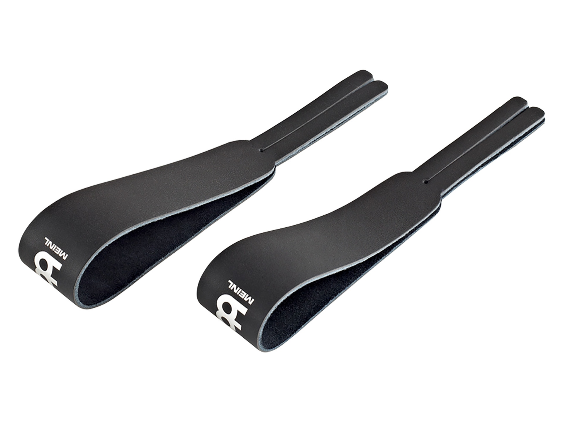 PAIRE POIGNEES CUIR CYMB. NOIR