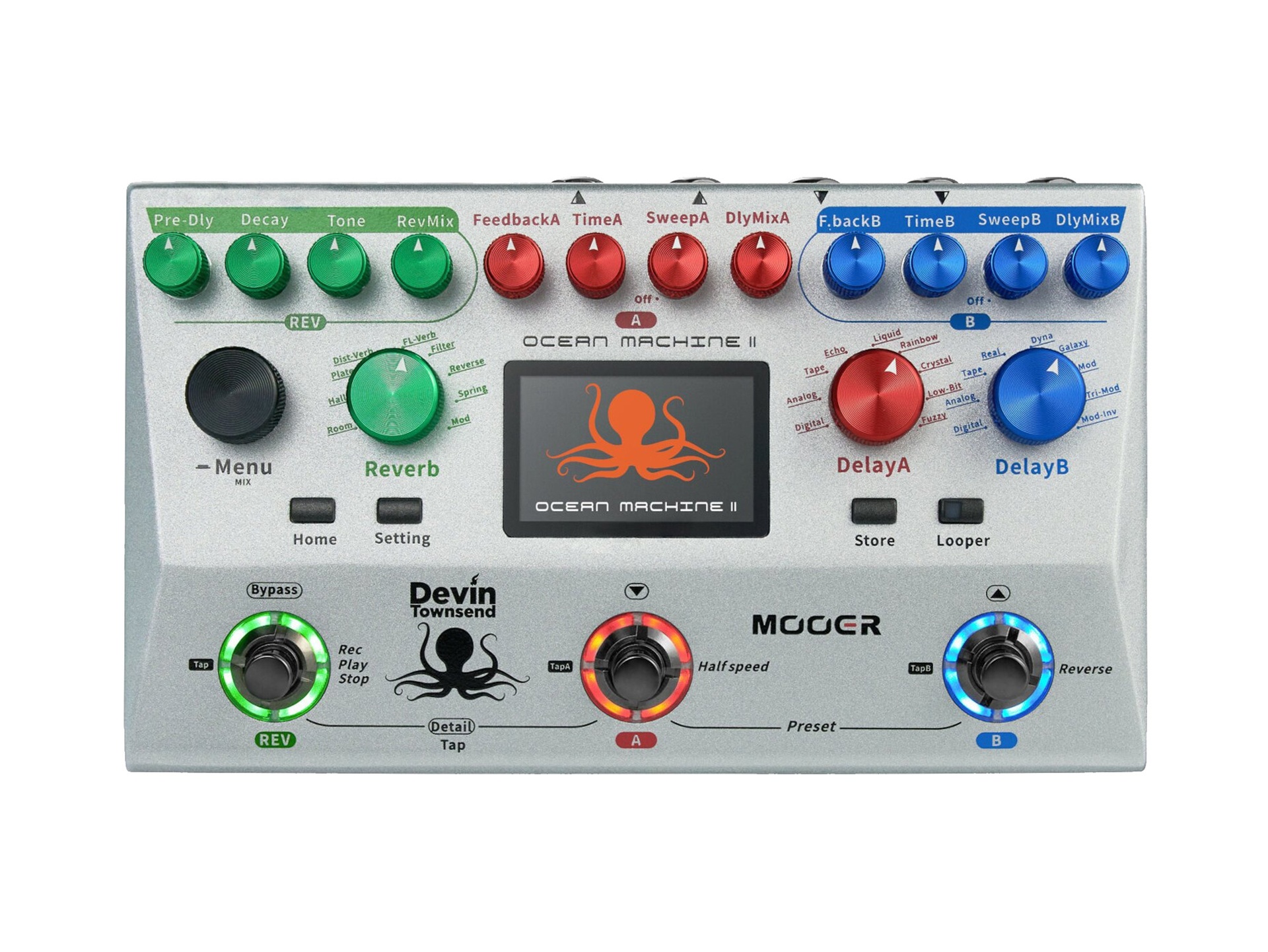 PEDALE MOOER OCEAN MACHINE II