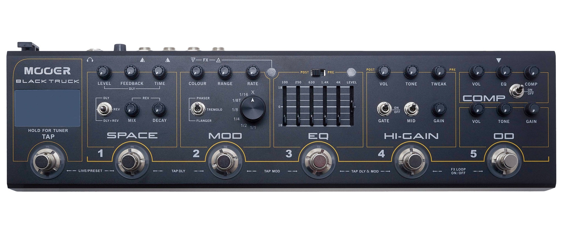 PEDALIER MOOER BLACK TRUCK