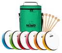 SET 6 TAMBOURINS 8" NINO AVEC HOUSSE