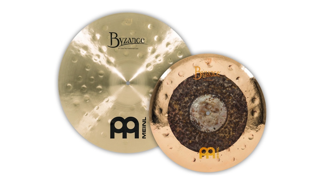 SET CYMBALES CRASH MEINL BYZANCE MIX