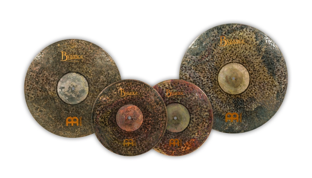 SET CYMBALES MEINL BYZANCE EXTRA DRY