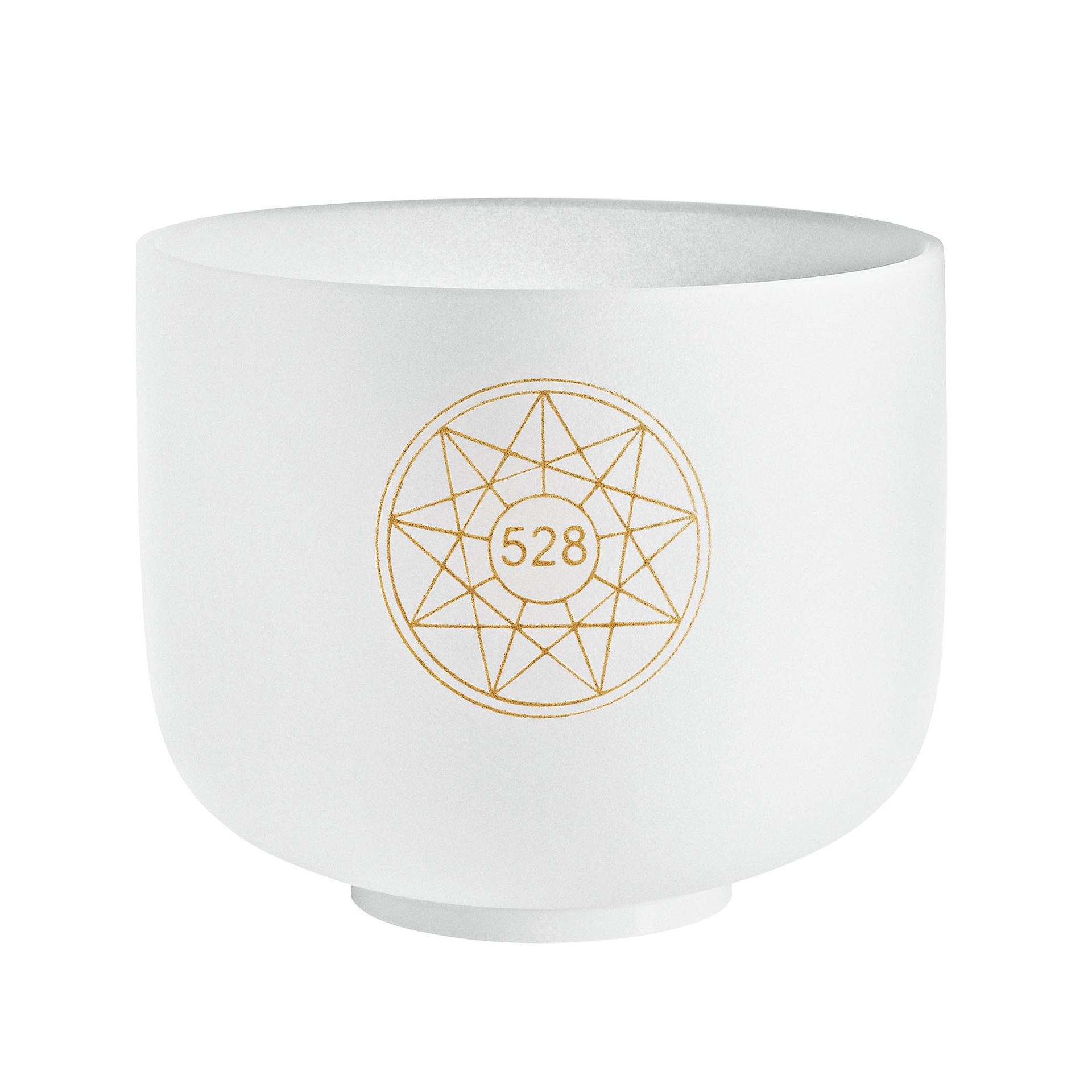 SINGING BOWL SONIC CRISTAL 8",  528 HZ