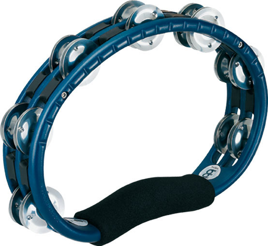 TAMBOURIN MEINL ABS DEMI-LUNE BLEU