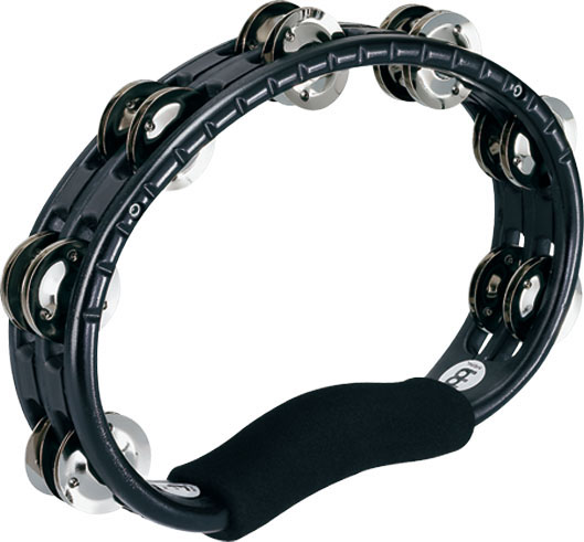 TAMBOURIN MEINL ABS DEMI-LUNE NOIR