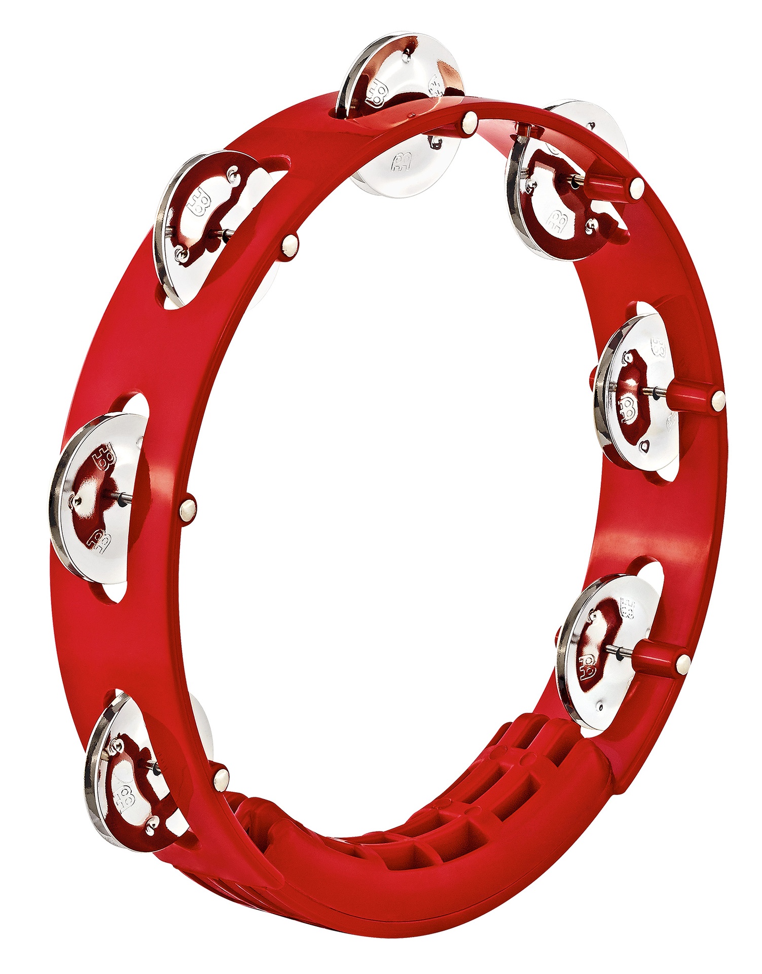 TAMBOURIN MEINL ABS ROUGE 20CM 1R CYMB