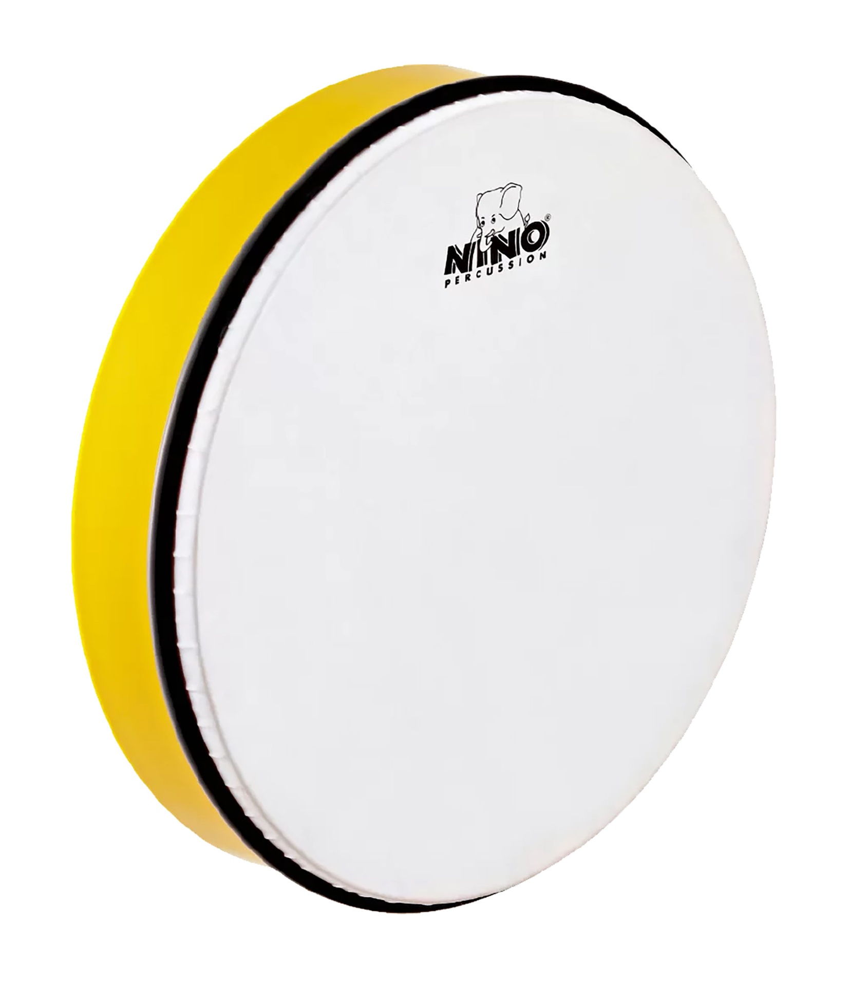 TAMBOURIN NINO ABS 12" JAUNE