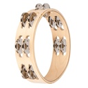 TAMBOURIN NINO BOIS 8"/2 RANGS