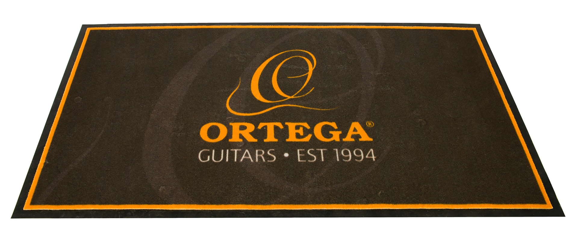 TAPIS ORTEGA NOIR ET BRUN 140 X 80 CM