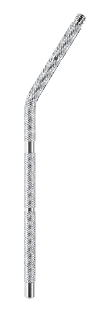 TIGE AVEC ANGLE MEINL PAS DE VIS 3/8"