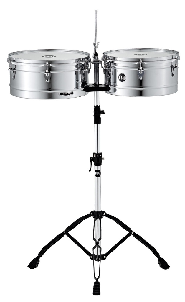 TIMBALES MEINL HEADLINER 13/14" CHROME