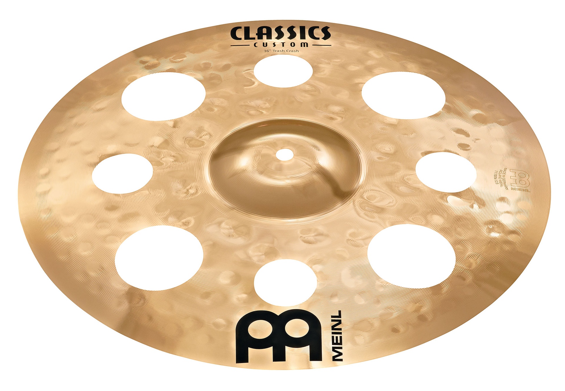 TRASH CRASH MEINL C.CUSTOM 16""